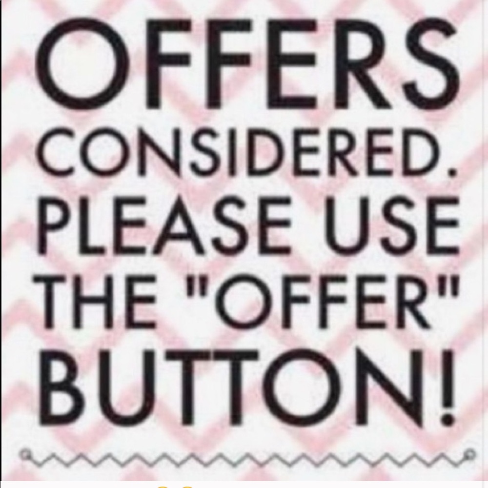 Accepting offers!